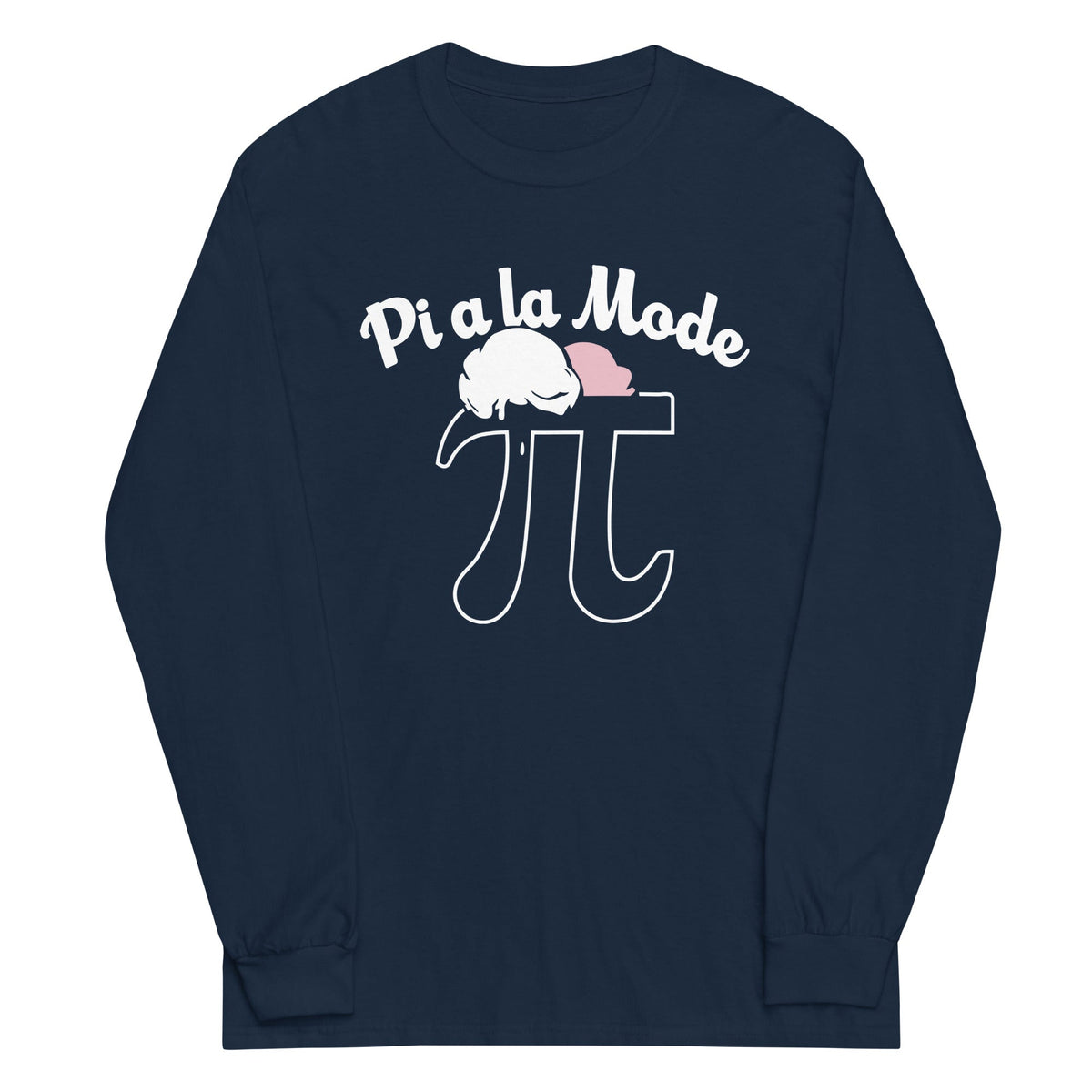 Pi a la Mode Unisex Long Sleeve Tee product image 3