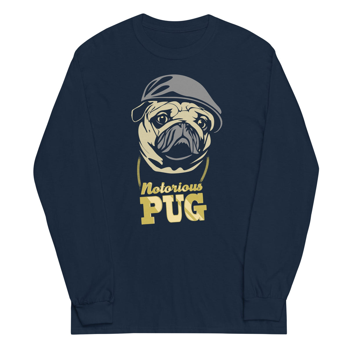 Notorious PUG Unisex Long Sleeve Tee product image 2