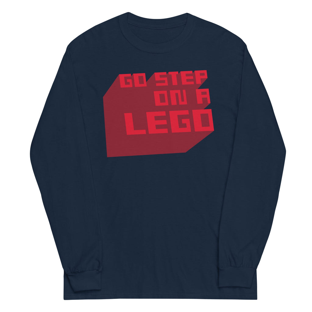 Go Step On A Lego Unisex Long Sleeve Tee product image 1