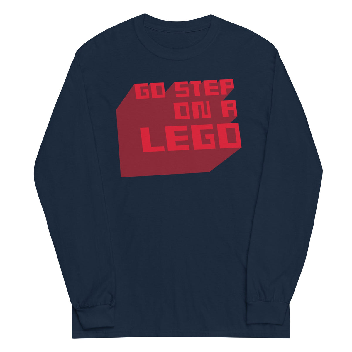 Go Step On A Lego Unisex Long Sleeve Tee product image 1