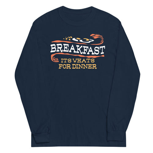 Breakfast, It's What's For Dinner Unisex Long Sleeve Tee product image 1