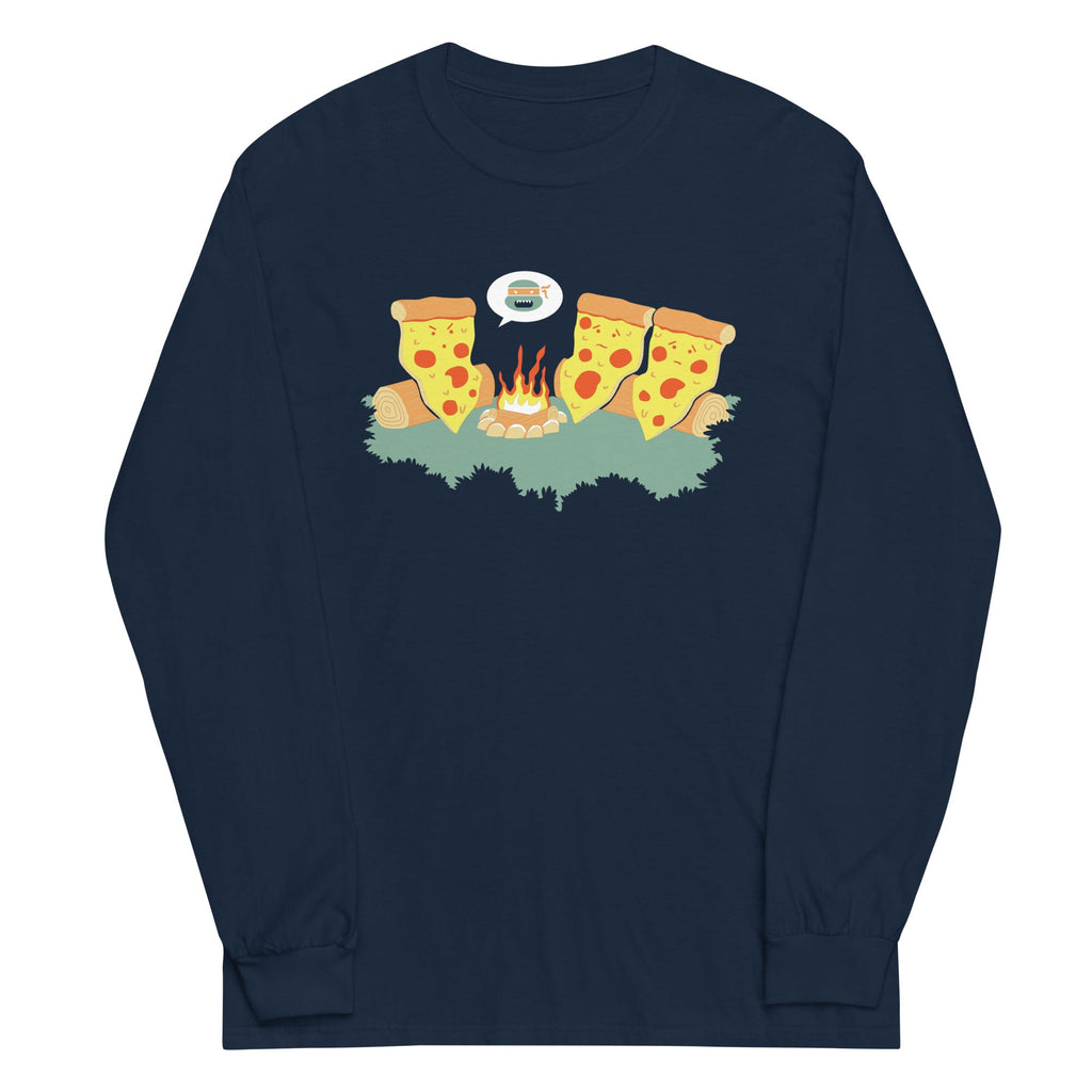 Pizza Campfire Story Unisex Long Sleeve Tee product image 2