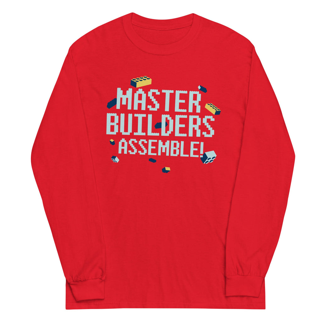 Master Builders Assemble! Unisex Long Sleeve Tee product image 3