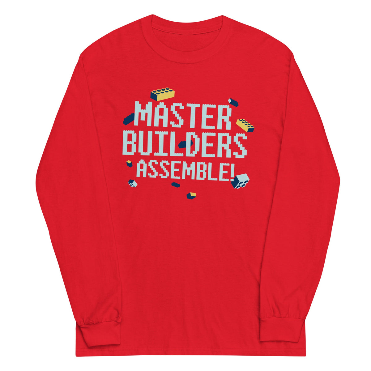 Master Builders Assemble! Unisex Long Sleeve Tee product image 3