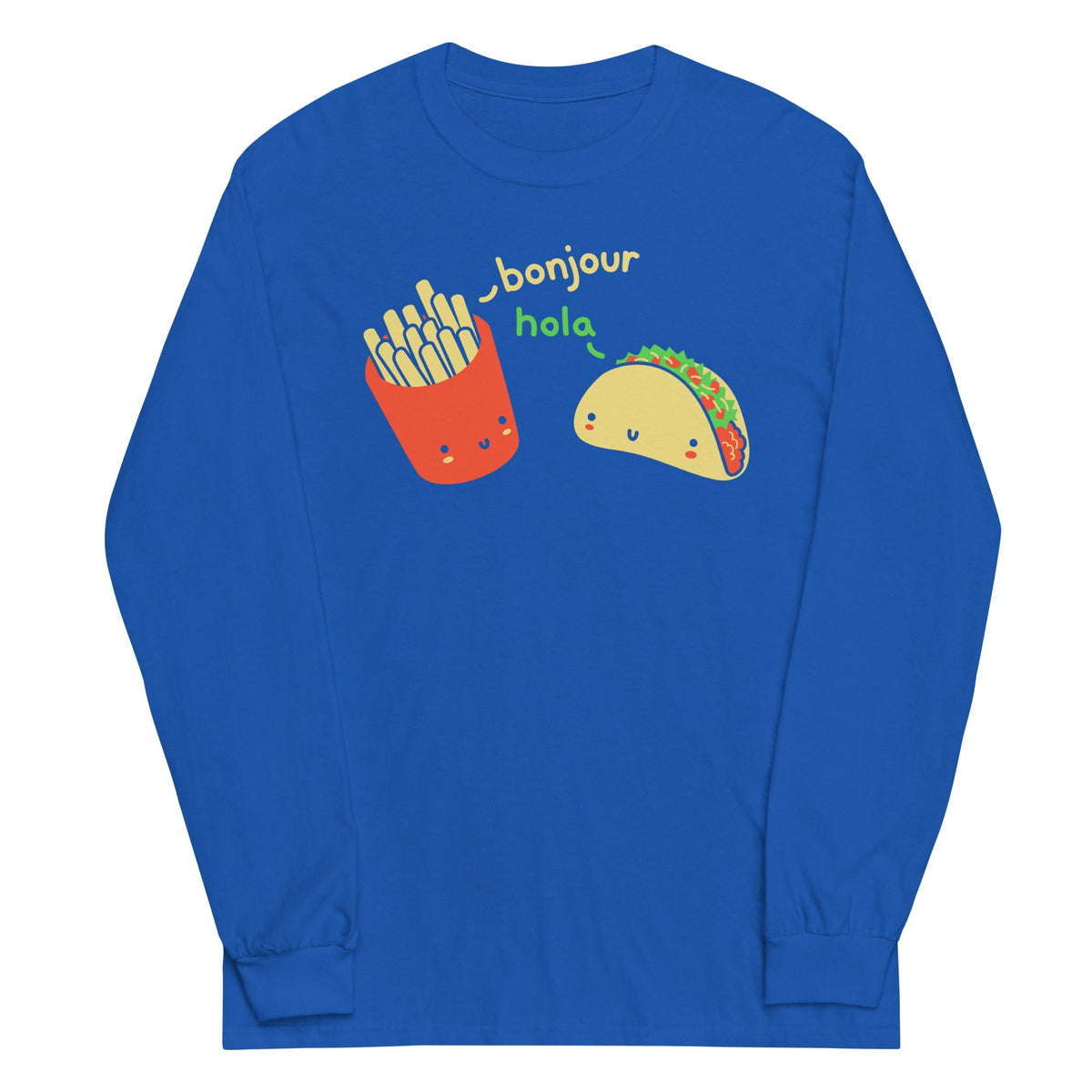 Hola Taco Unisex Long Sleeve Tee product image 5