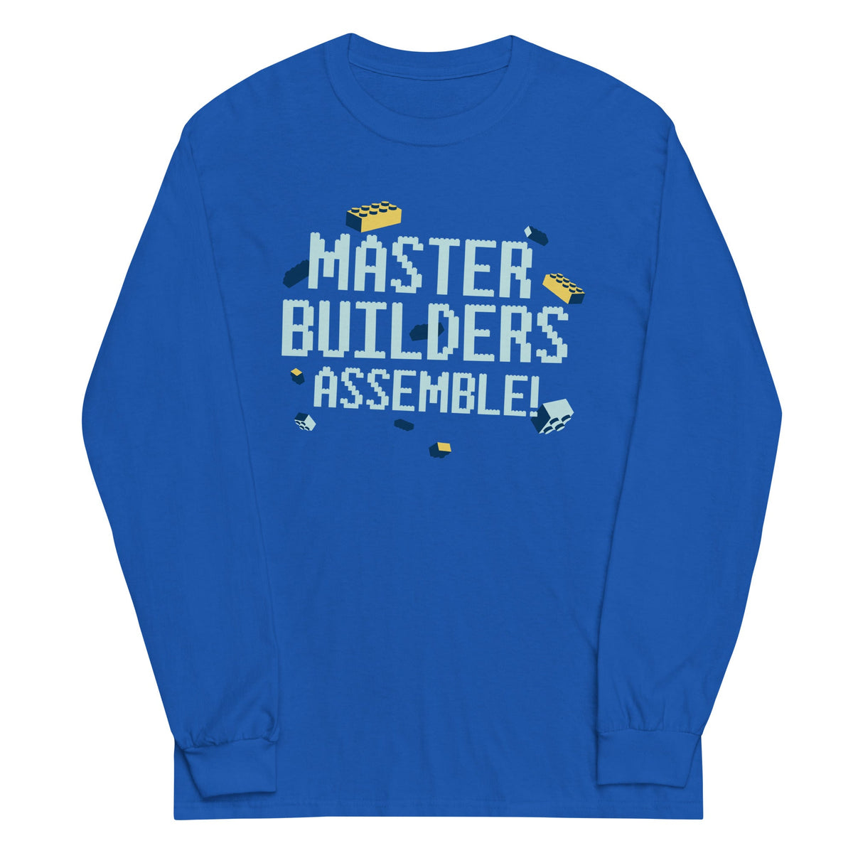 Master Builders Assemble! Unisex Long Sleeve Tee product image 4