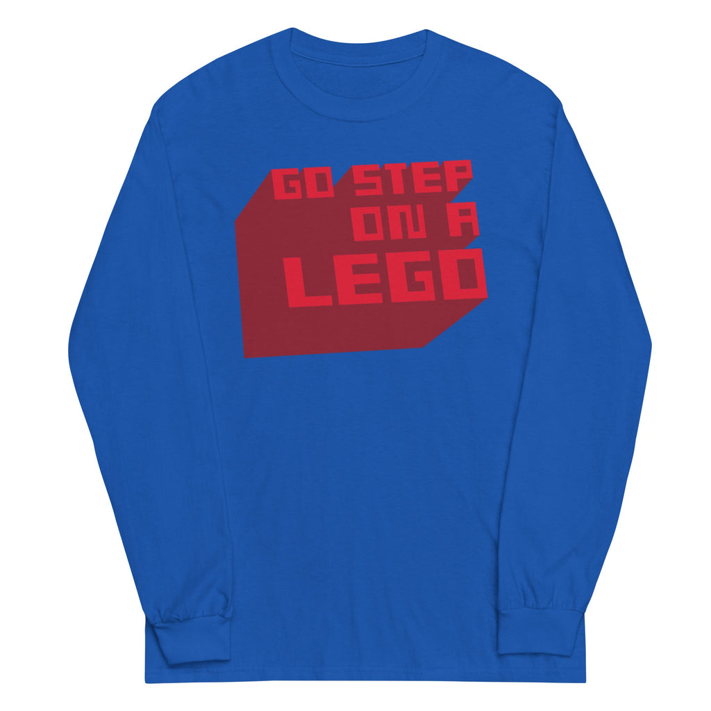 Go Step On A Lego Unisex Long Sleeve Tee product image 3