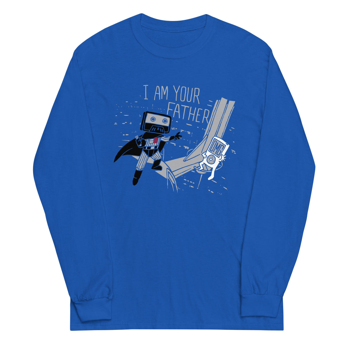 I Am Your Father Cassette Unisex Long Sleeve Tee product image 2