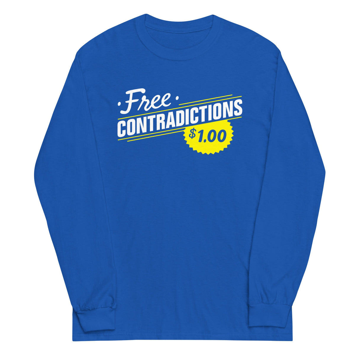 Free Contradictions Unisex Long Sleeve Tee product image 1
