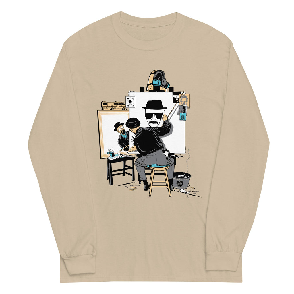 Heisenberg Self Portrait Unisex Long Sleeve Tee product image 2