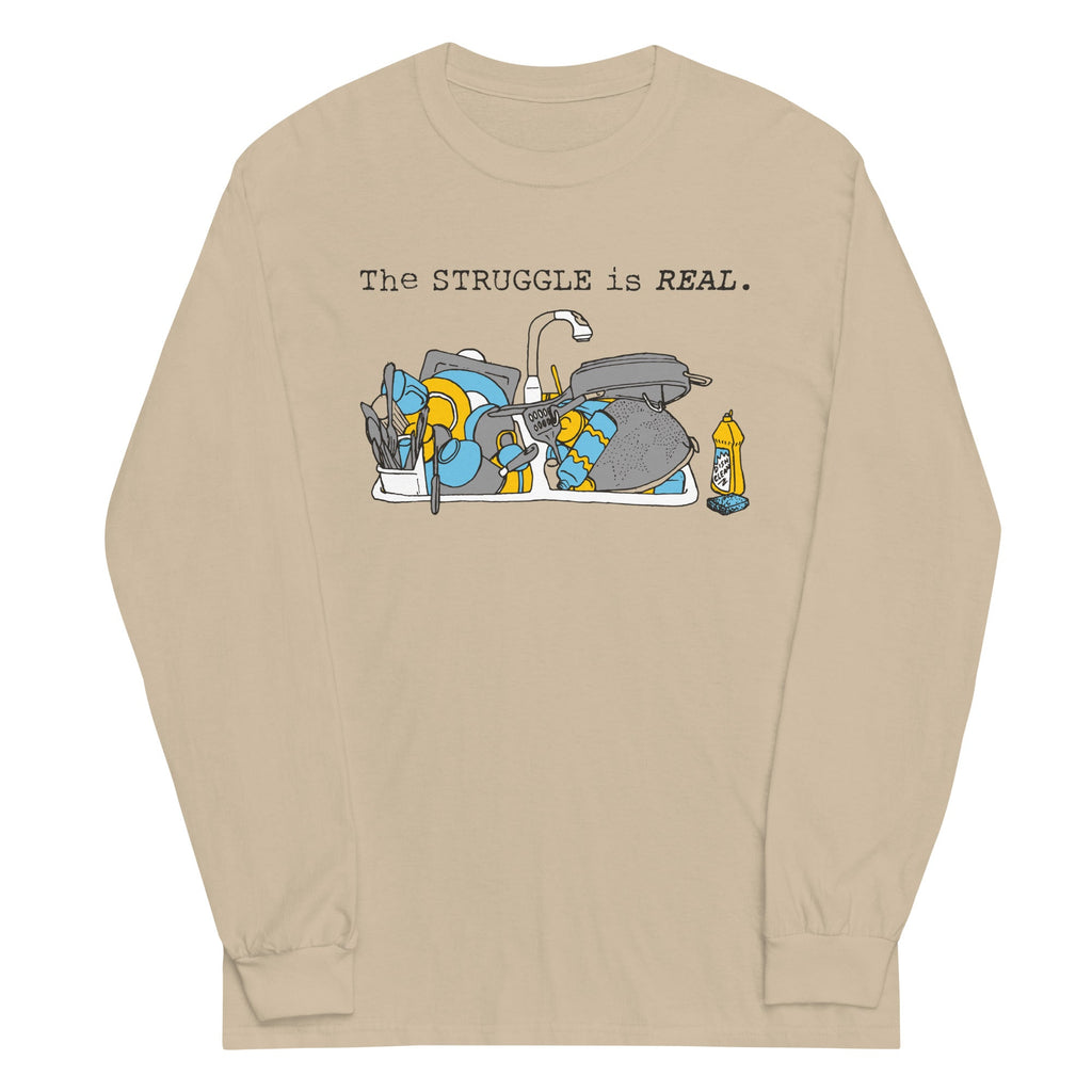 The Struggle Is Real Unisex Long Sleeve Tee product image 3