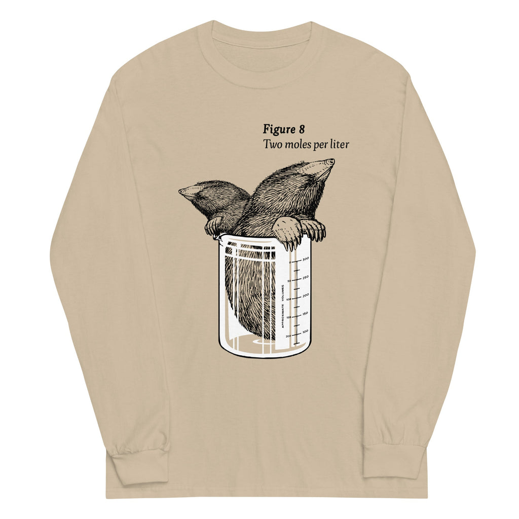 Two Moles Per Liter Unisex Long Sleeve Tee product image 3