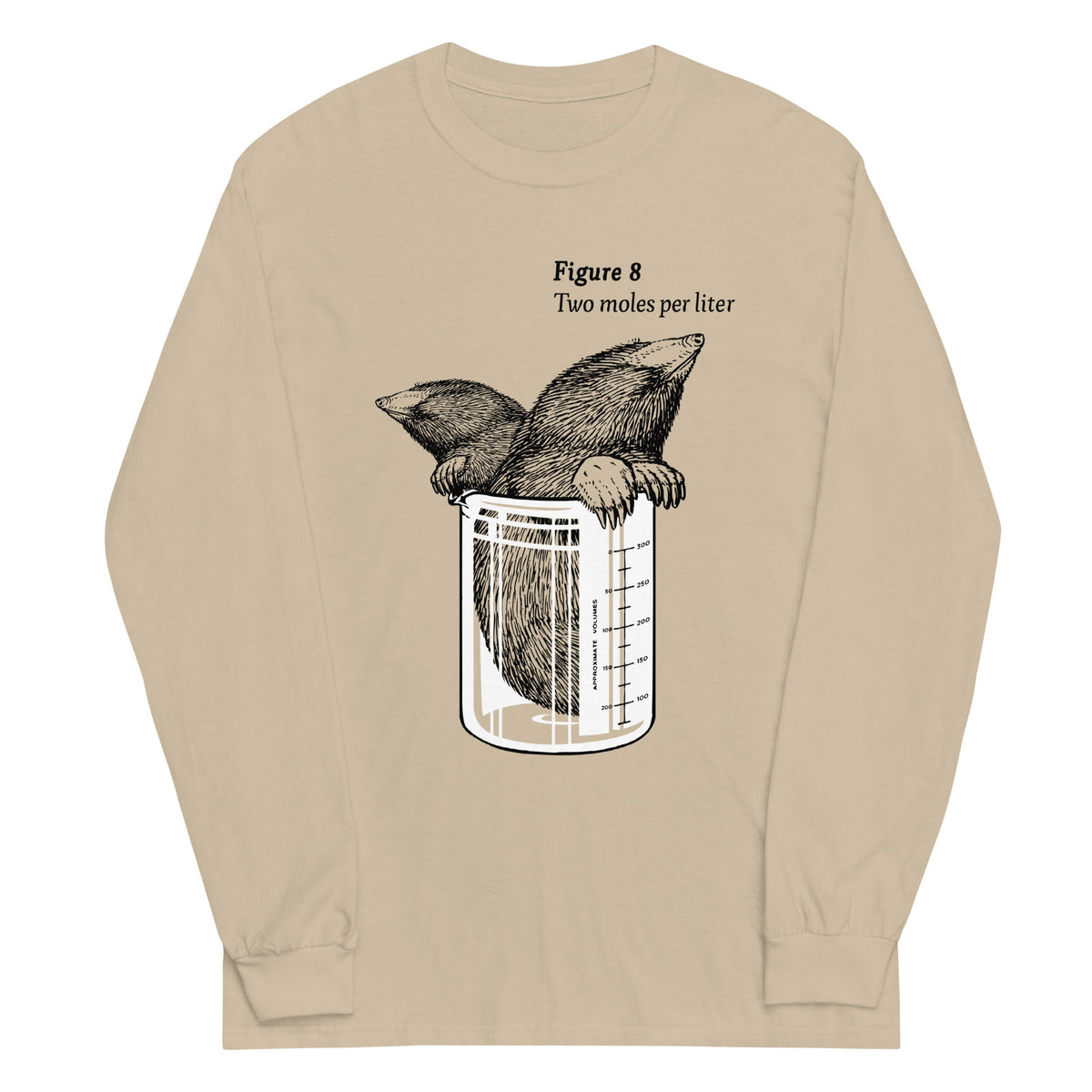 Two Moles Per Liter Unisex Long Sleeve Tee product image 3