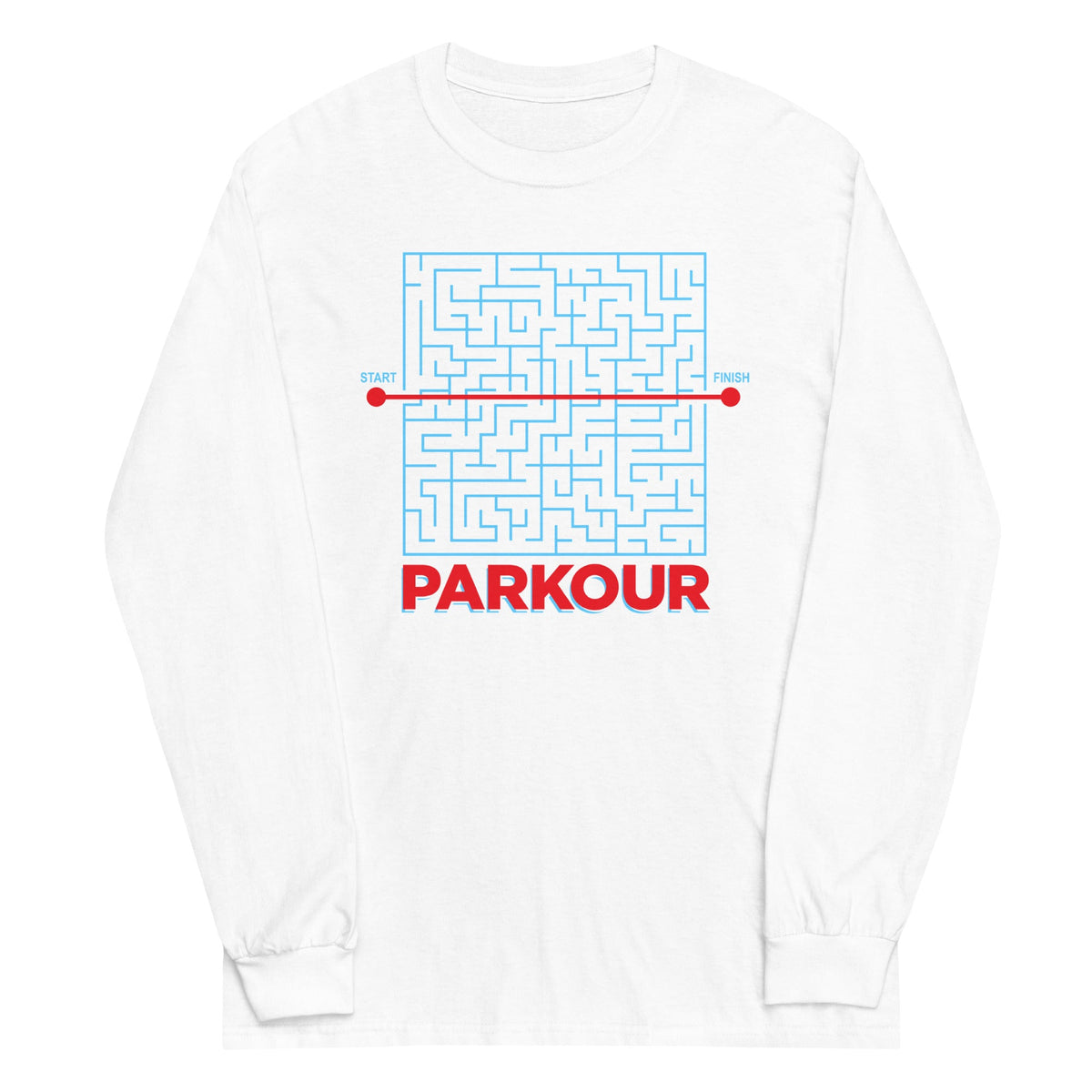 Parkour Unisex Long Sleeve Tee product image 5