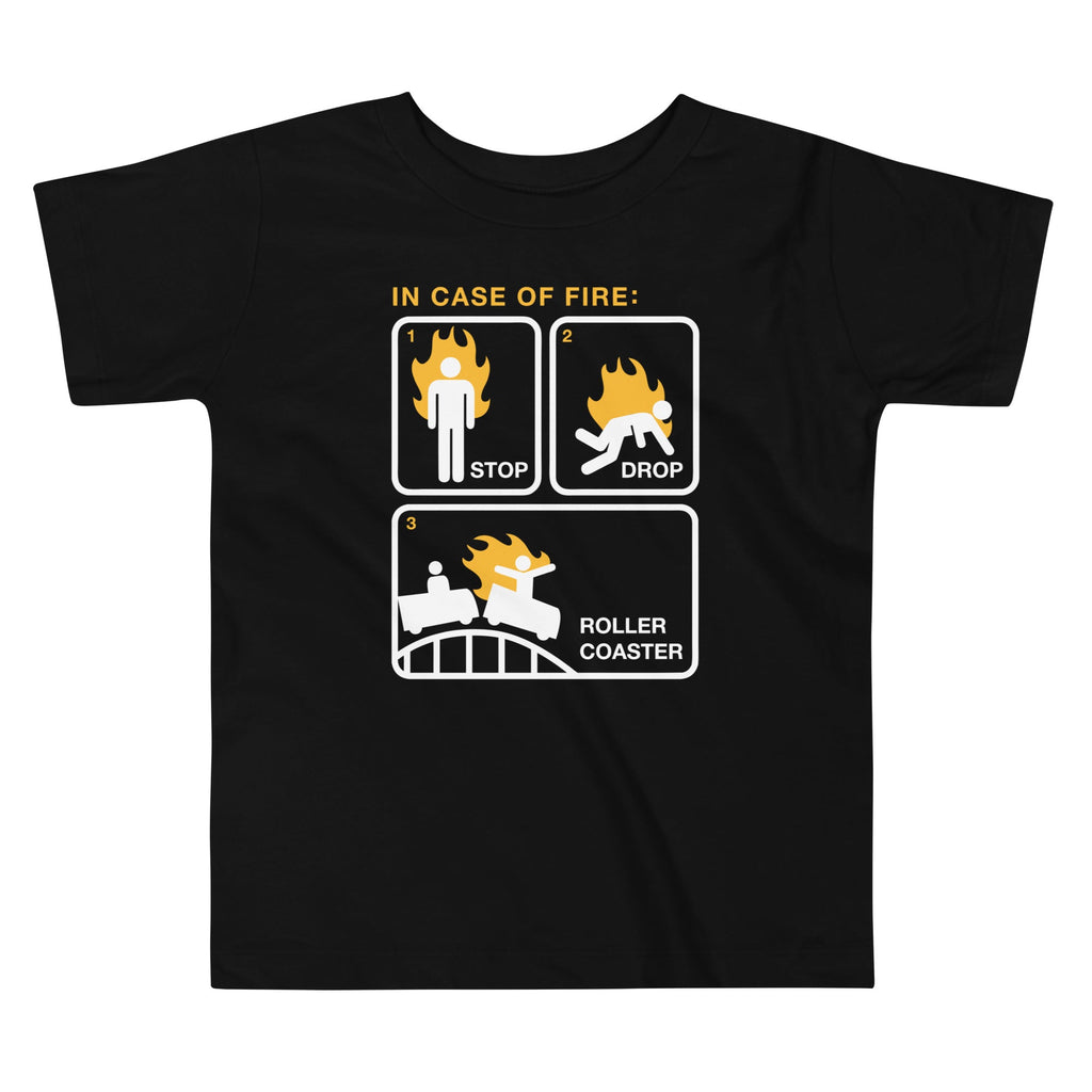 Stop Drop Roller Coaster Kid's Toddler Tee product image 1