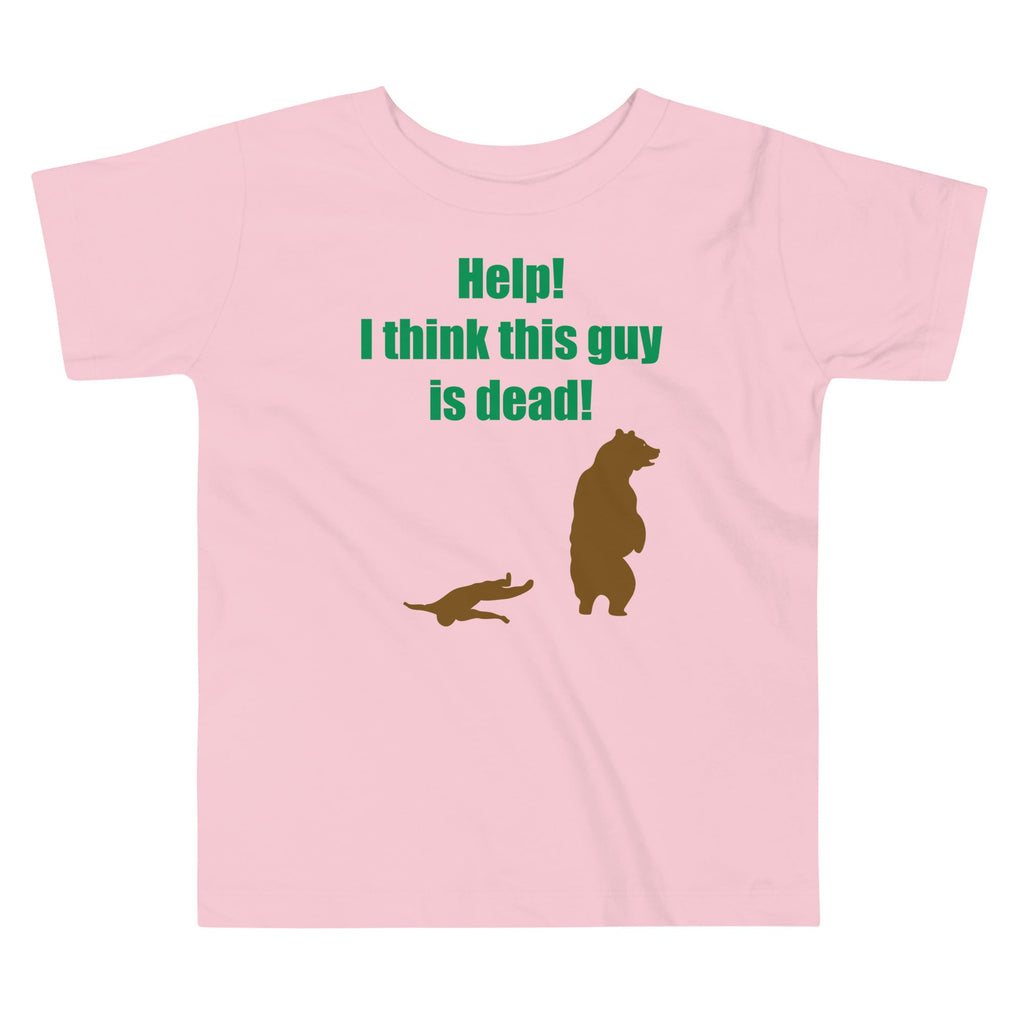 Help! I Think This Guy Is Dead! Kid's Toddler Tee product image 2