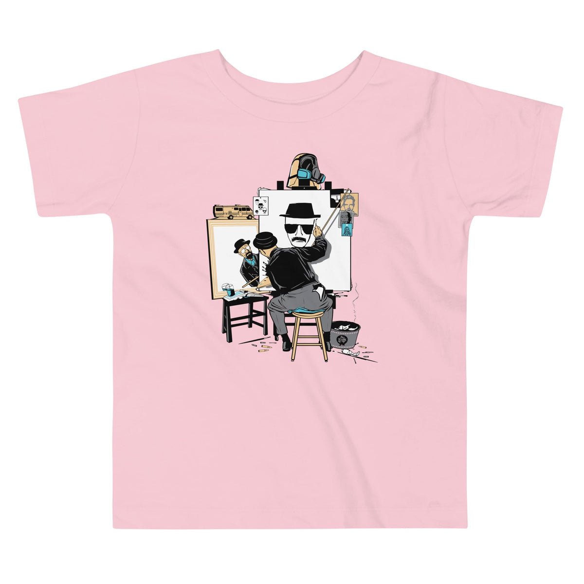 Heisenberg Self Portrait Kid's Toddler Tee product image 2
