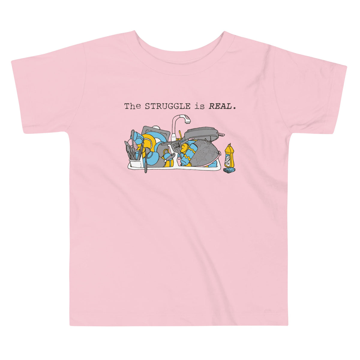 The Struggle Is Real Kid's Toddler Tee product image 2