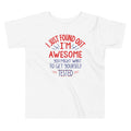 I'm Awesome, Get Yourself Tested Kid's Toddler Tee product image 1