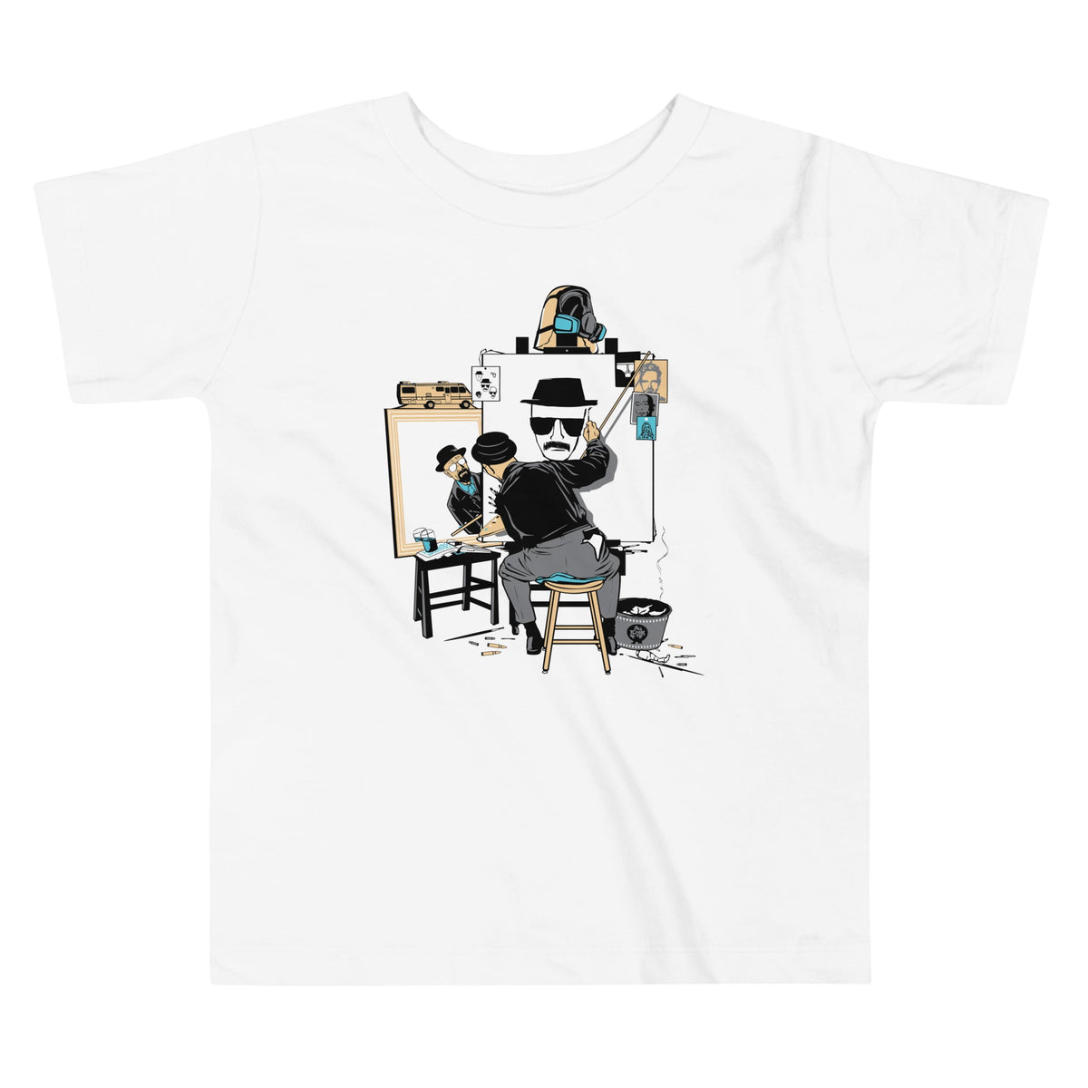 Heisenberg Self Portrait Kid's Toddler Tee product image 3