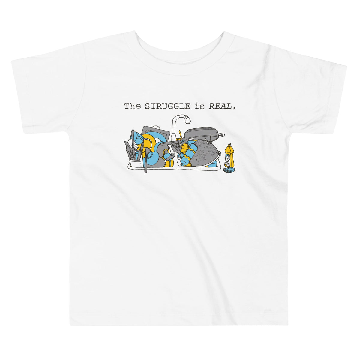 The Struggle Is Real Kid's Toddler Tee product image 3