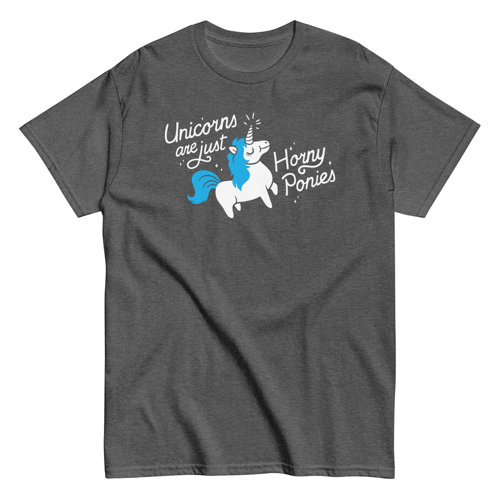 Unicorns Are Just Horny Ponies Men's Classic Tee product image 5