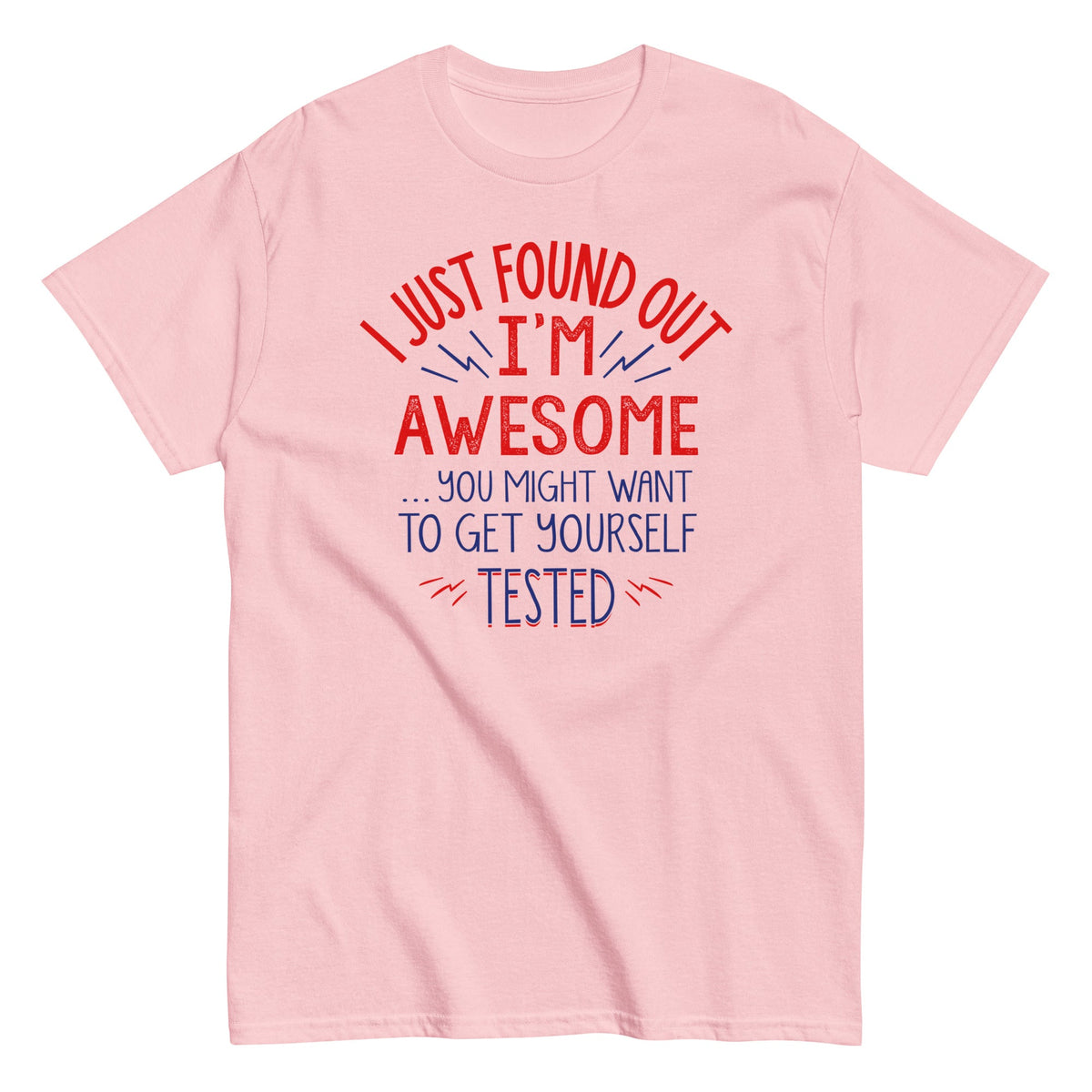 I'm Awesome, Get Yourself Tested Men's Classic Tee product image 5
