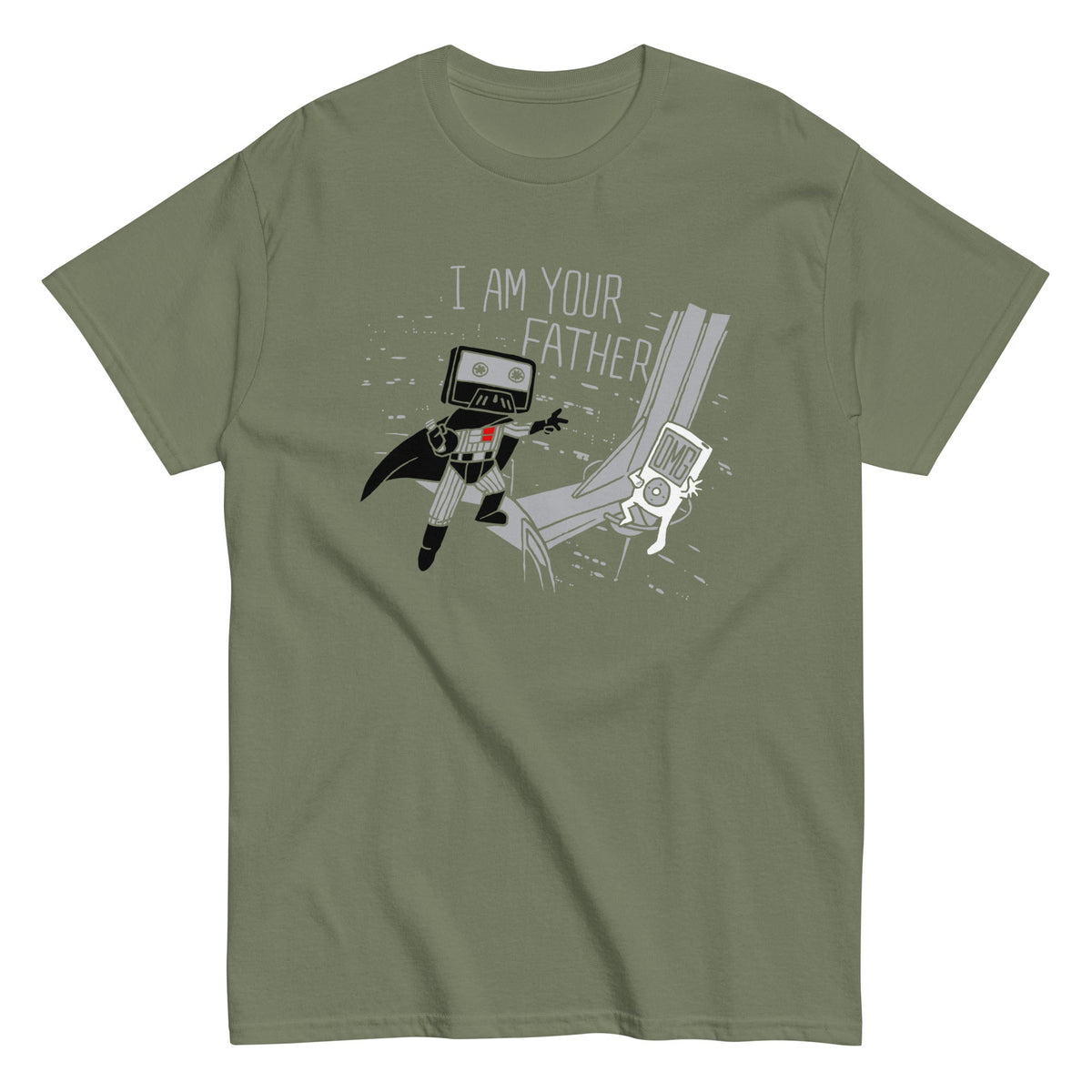 I Am Your Father Cassette Men's Classic Tee product image 4