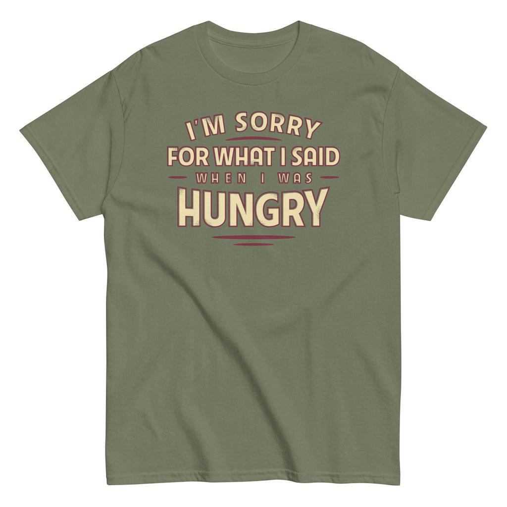 What I Said When I Was Hungry Men's Classic Tee product image 4