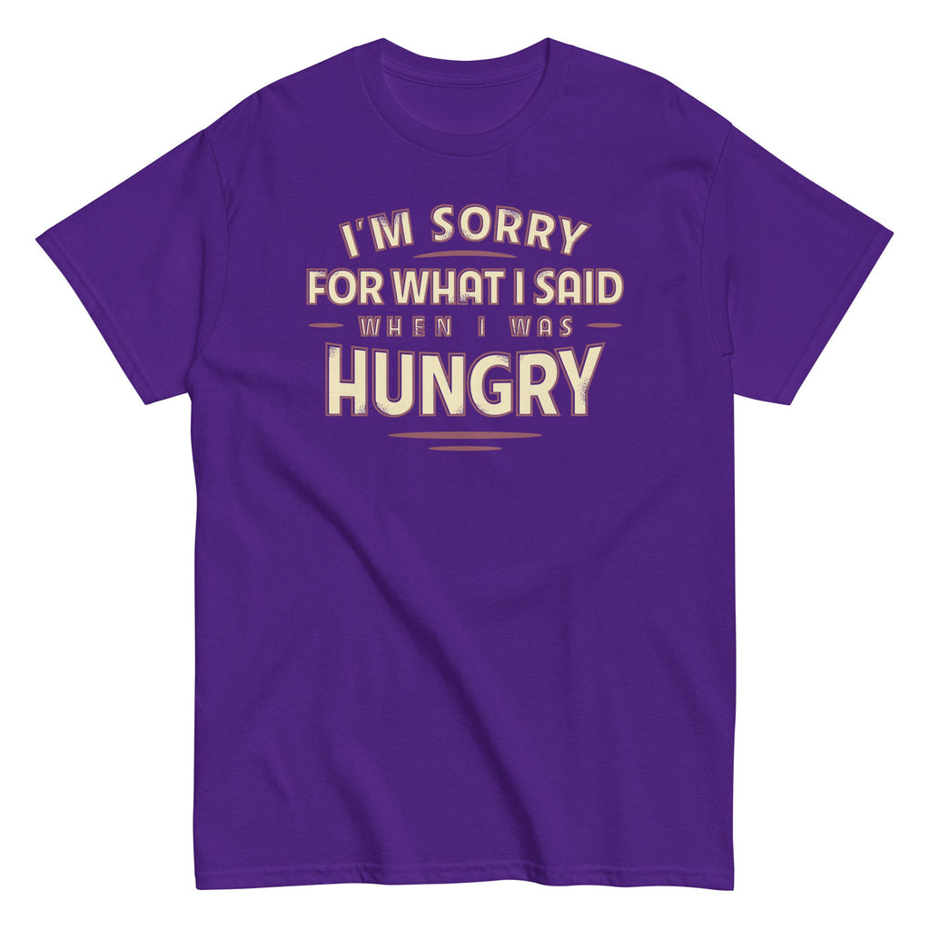 What I Said When I Was Hungry Men's Classic Tee product image 3