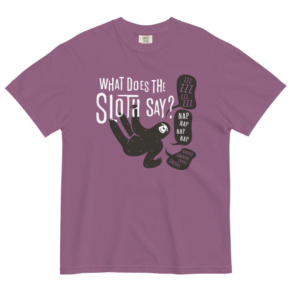 What Does The Sloth Say? Men's Relaxed Fit Tee product image 2