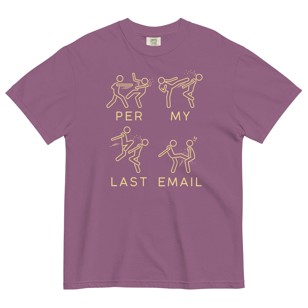 Per My Last Email Men's Relaxed Fit Tee product image 3