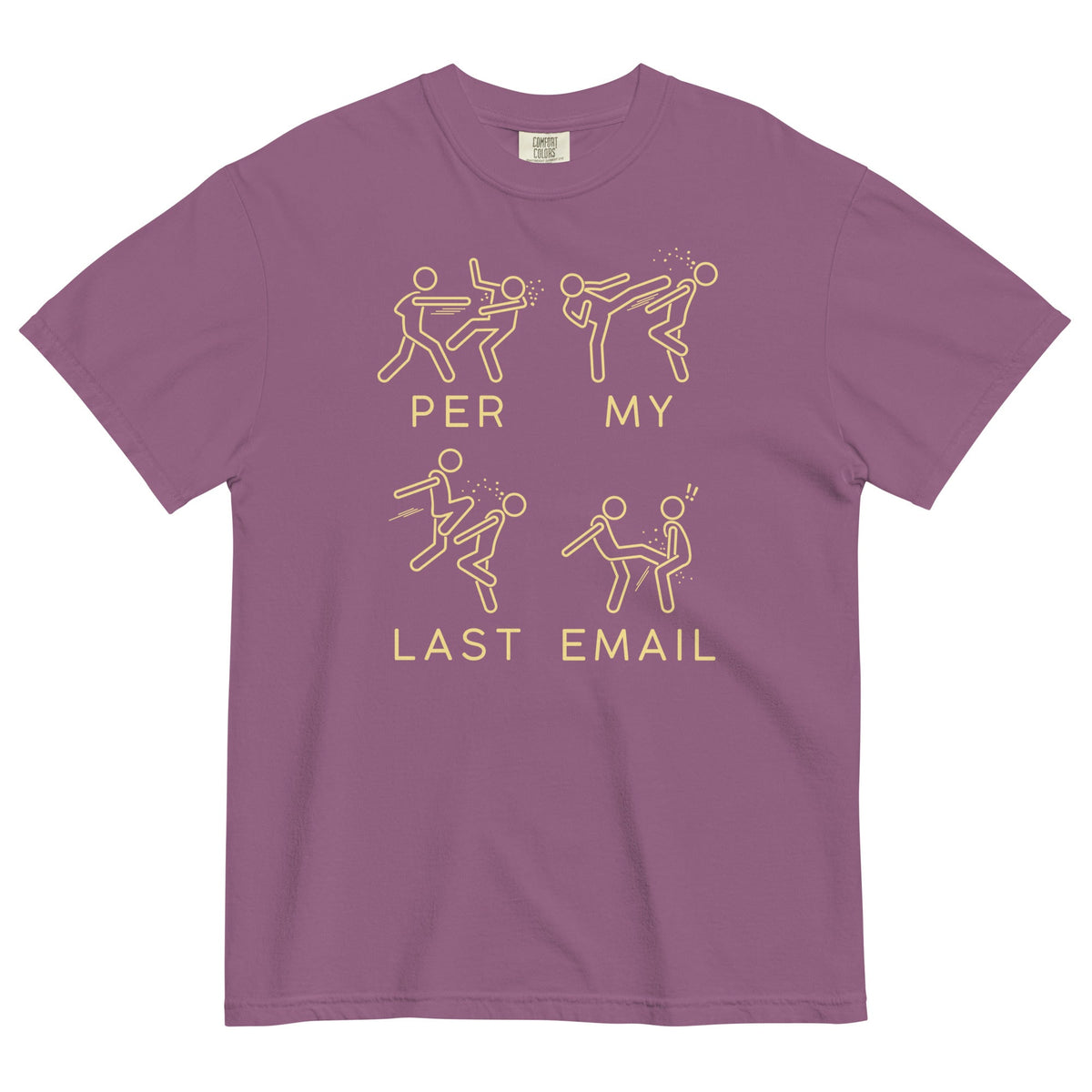 Per My Last Email Men's Relaxed Fit Tee product image 3