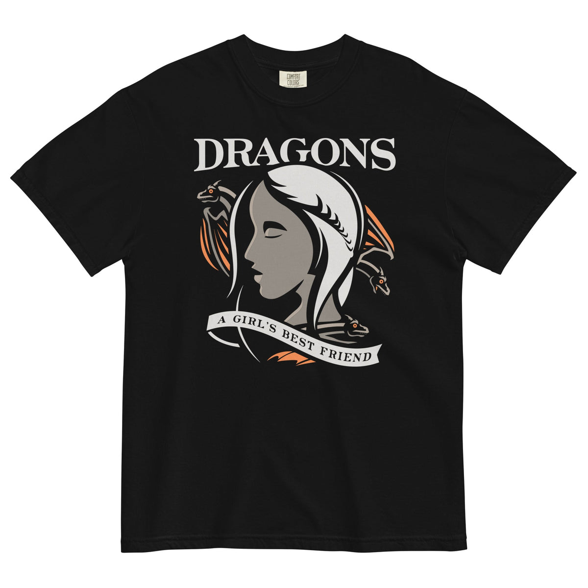 Dragons Are A Girl's Best Friend Men's Relaxed Fit Tee product image 2