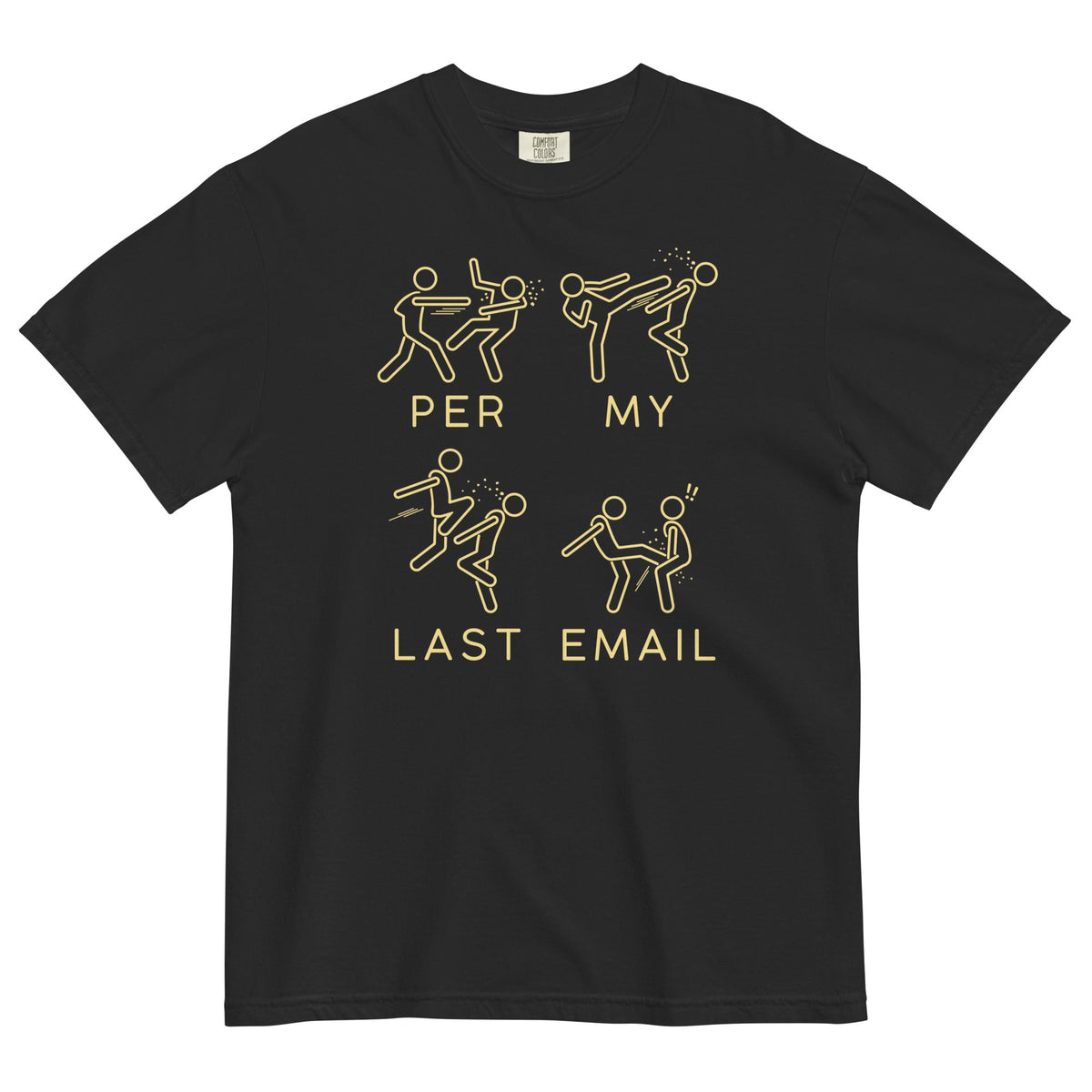 Per My Last Email Men's Relaxed Fit Tee product image 2