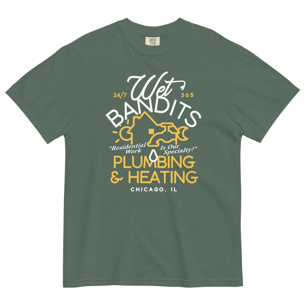 Wet Bandits Plumbing & Heating Men's Relaxed Fit Tee product image 2