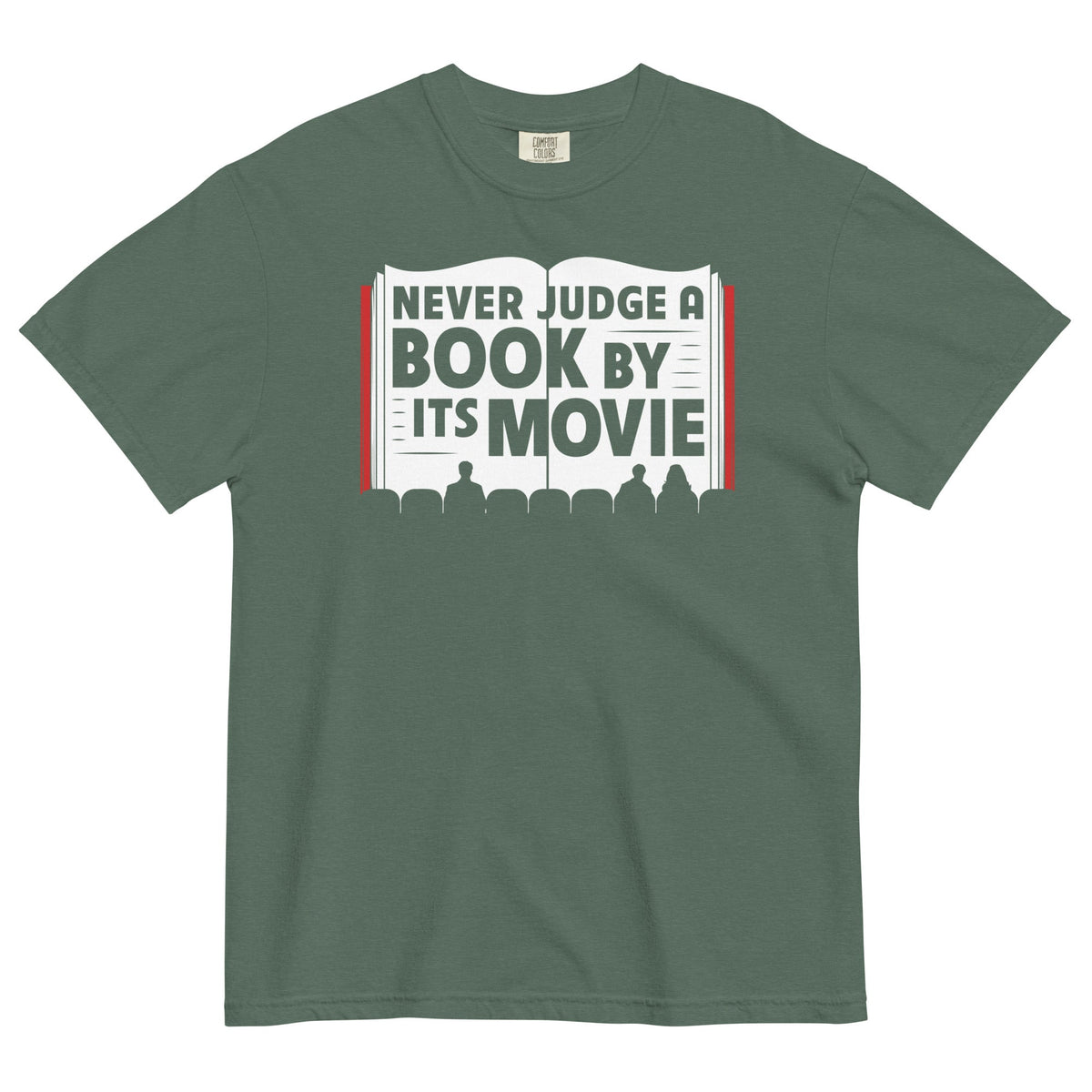 Never Judge A Book By Its Movie Men's Relaxed Fit Tee product image 4