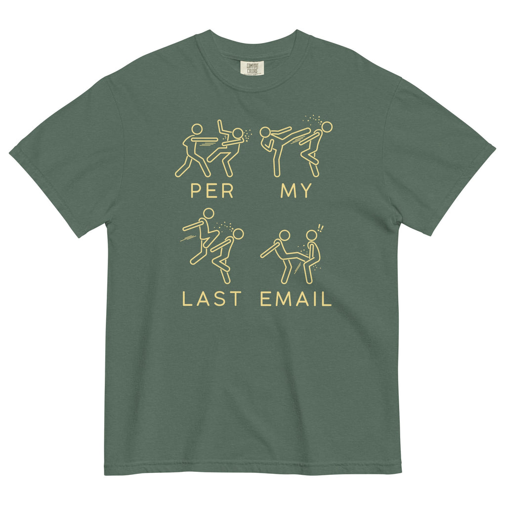 Per My Last Email Men's Relaxed Fit Tee product image 6