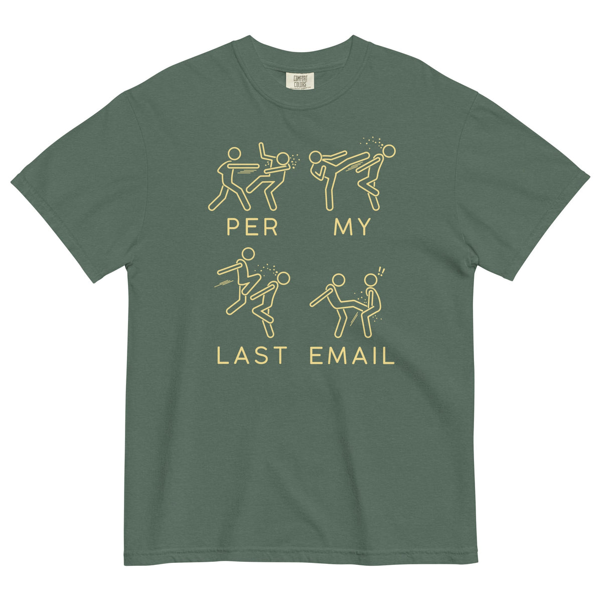 Per My Last Email Men's Relaxed Fit Tee product image 6