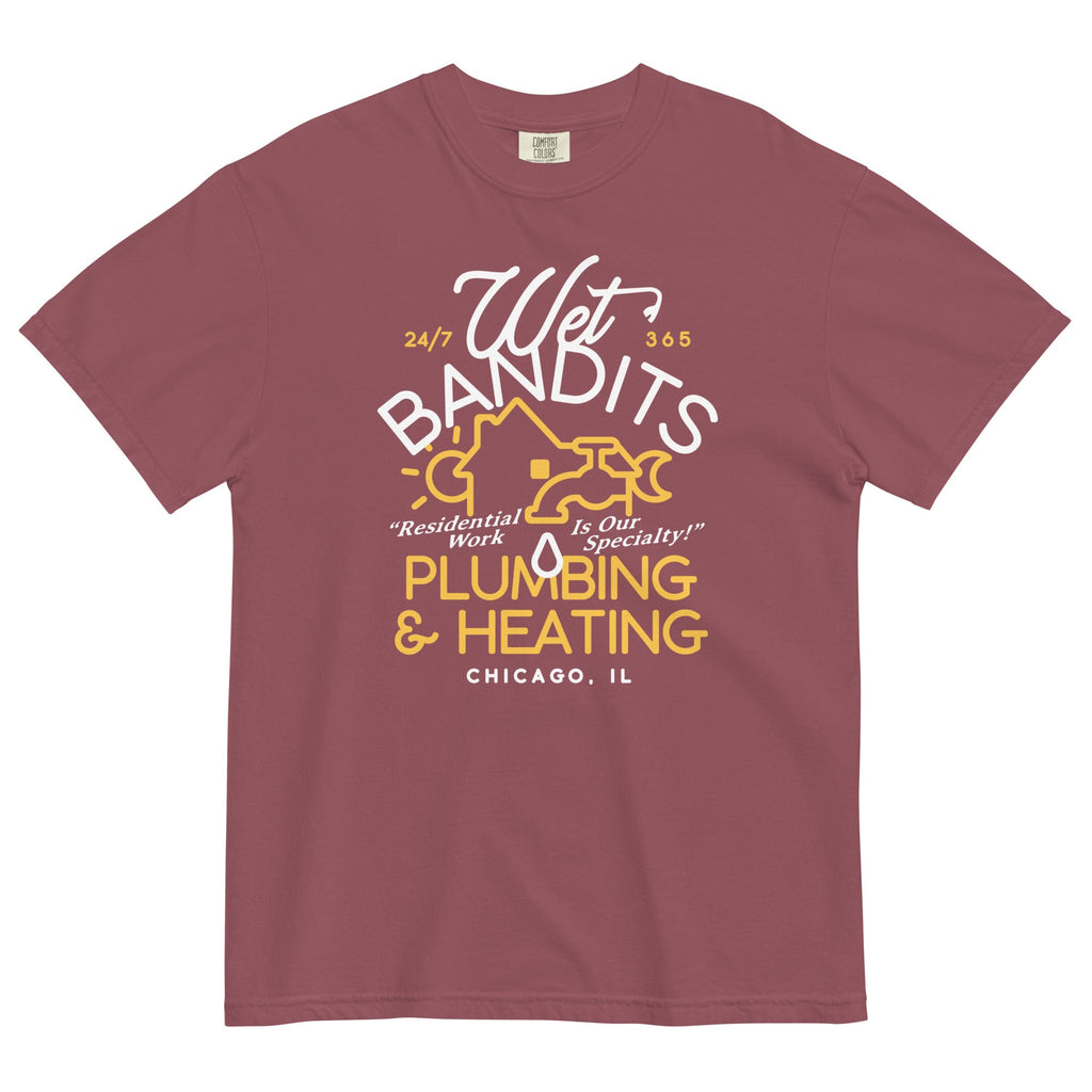 Wet Bandits Plumbing & Heating Men's Relaxed Fit Tee product image 1