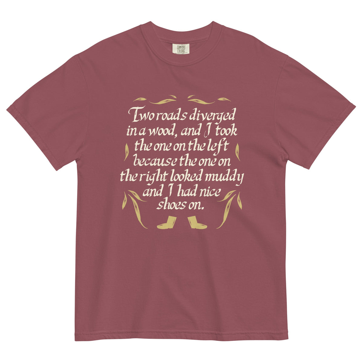 Two Roads Diverged Men's Relaxed Fit Tee product image 4