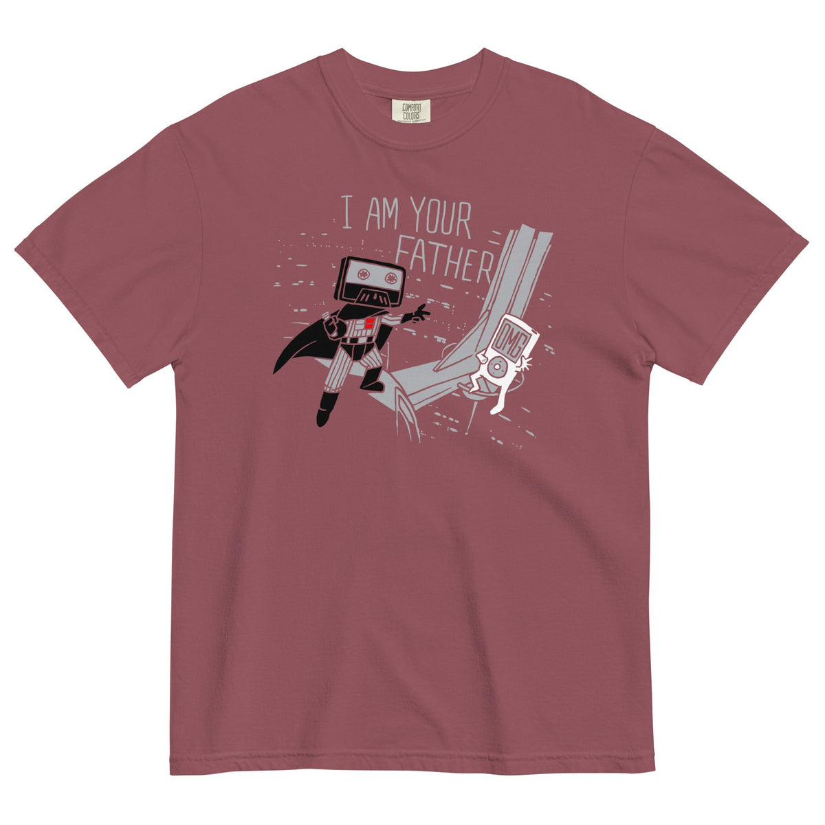 I Am Your Father Cassette Men's Relaxed Fit Tee product image 1