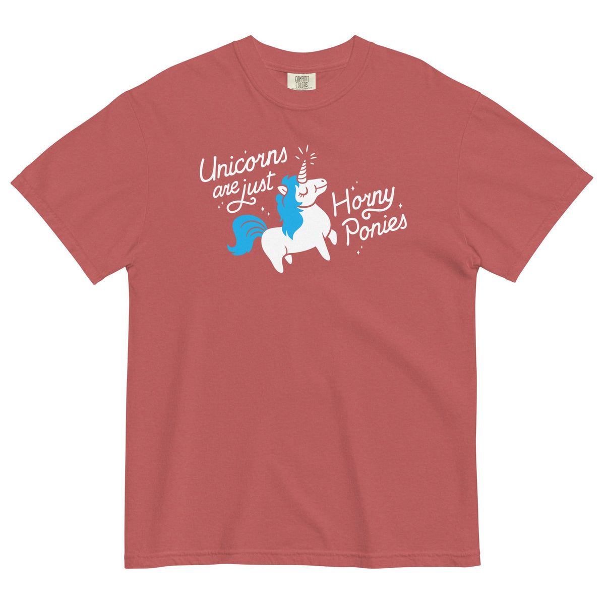 Unicorns Are Just Horny Ponies Men's Relaxed Fit Tee product image 3