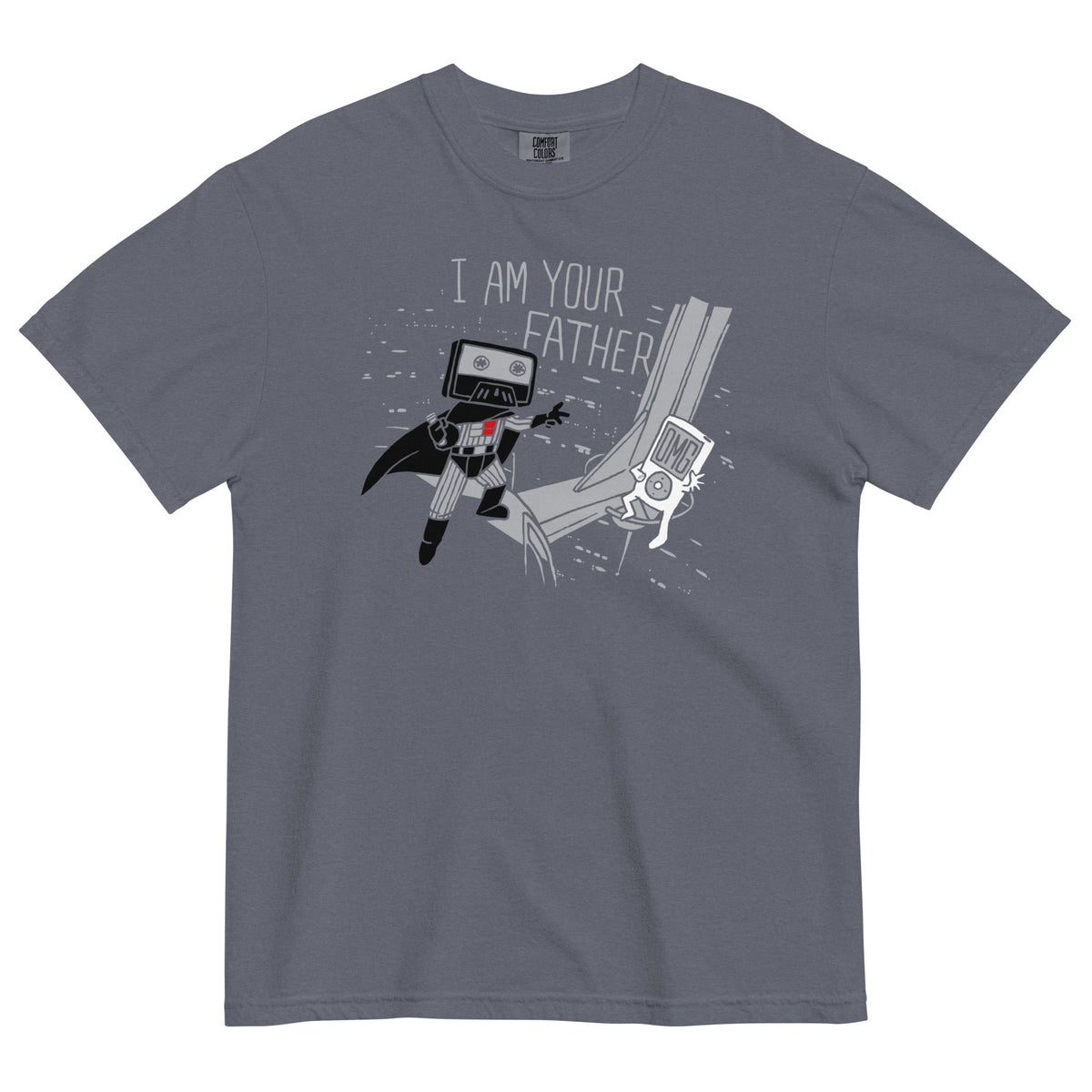I Am Your Father Cassette Men's Relaxed Fit Tee product image 4