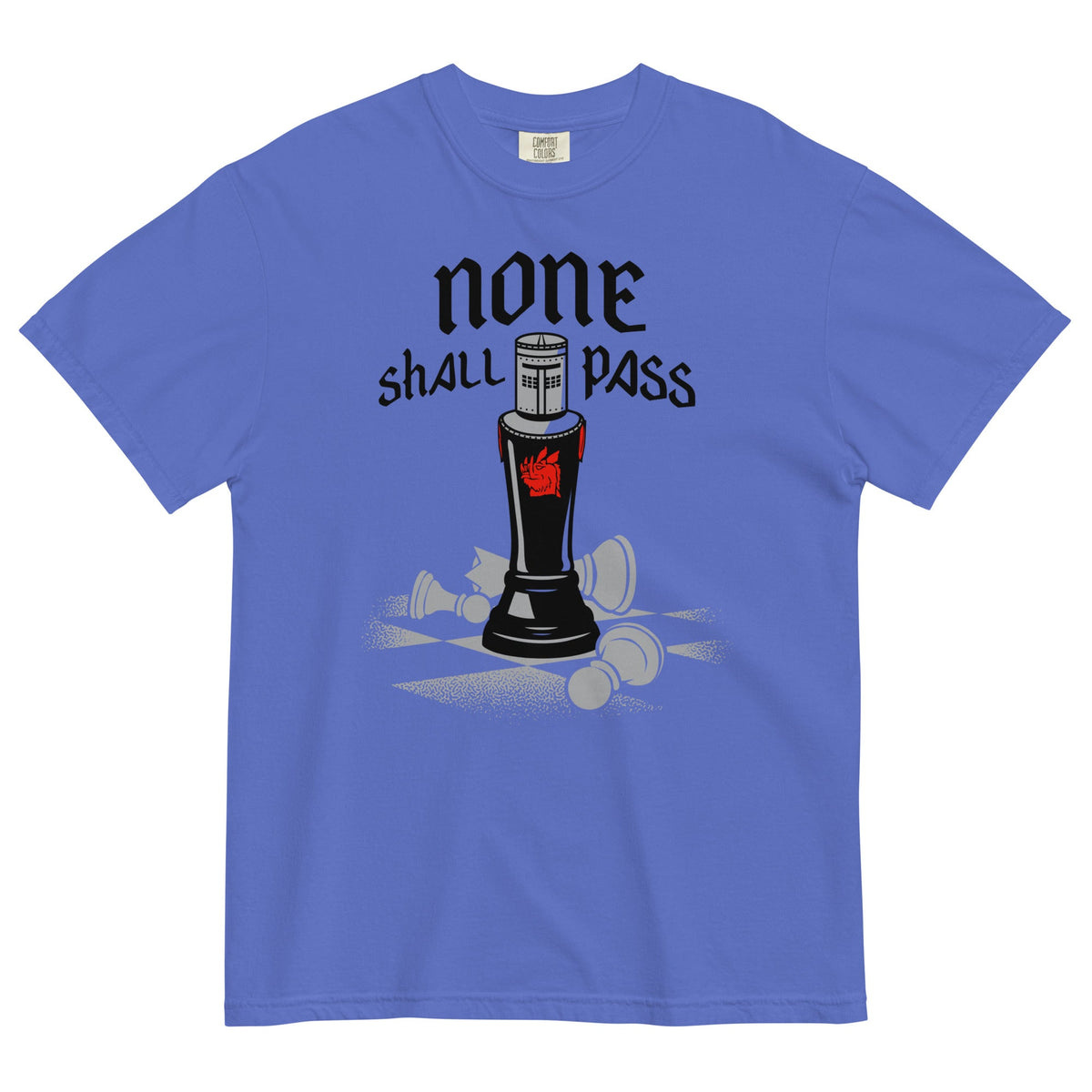 None Shall Pass Black Knight Men's Relaxed Fit Tee product image 4