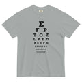 Too Close Eye Chart Men's Relaxed Fit Tee product image 1