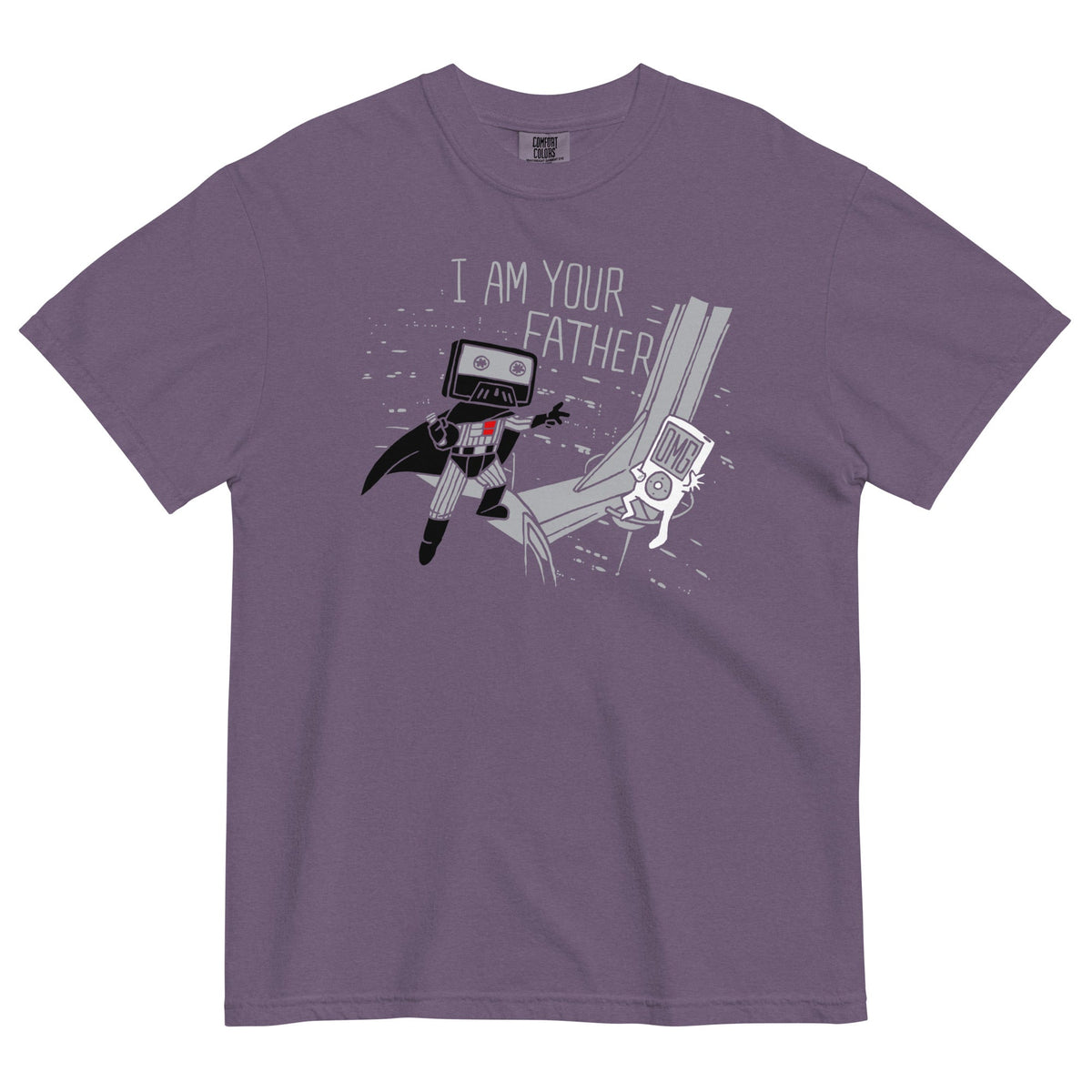 I Am Your Father Cassette Men's Relaxed Fit Tee product image 5