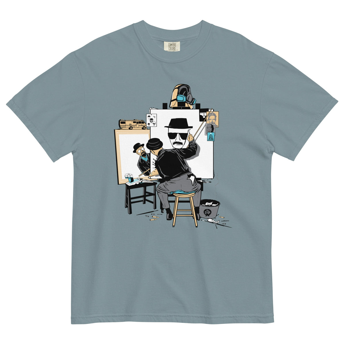Heisenberg Self Portrait Men's Relaxed Fit Tee product image 4