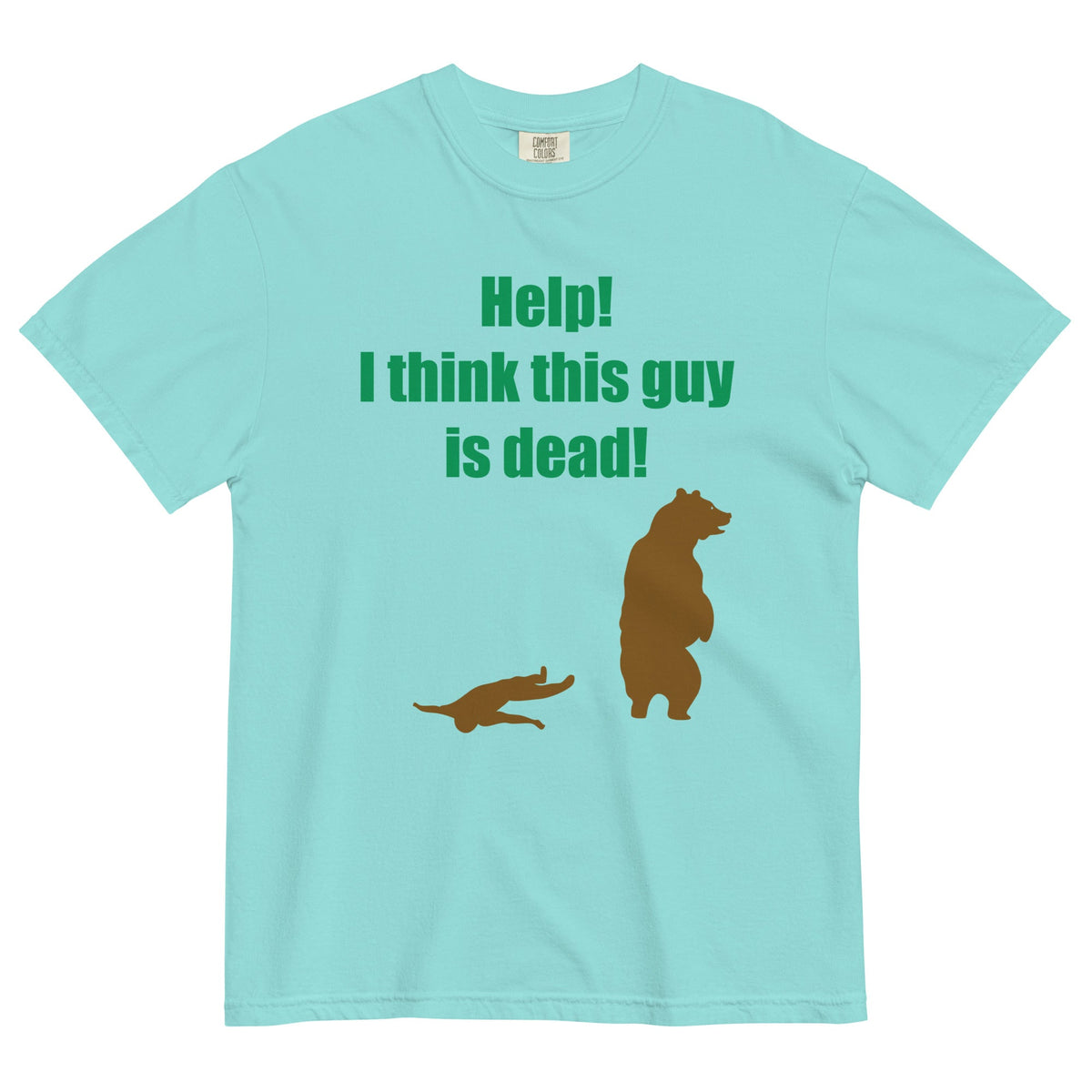 Help! I Think This Guy Is Dead! Men's Relaxed Fit Tee product image 3