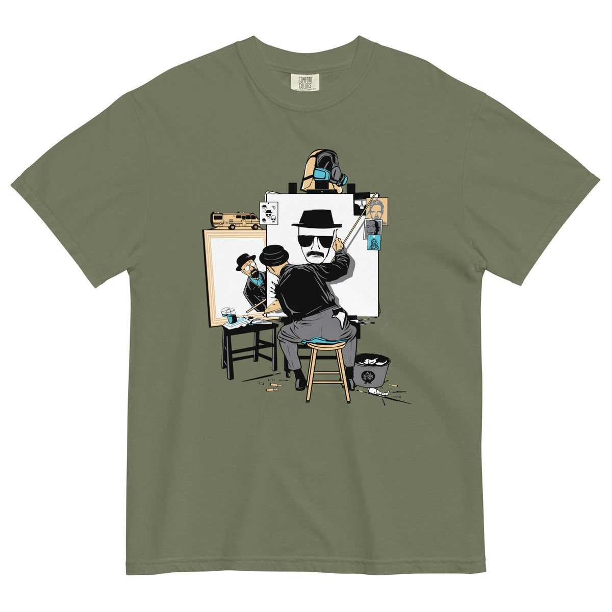 Heisenberg Self Portrait Men's Relaxed Fit Tee product image 2